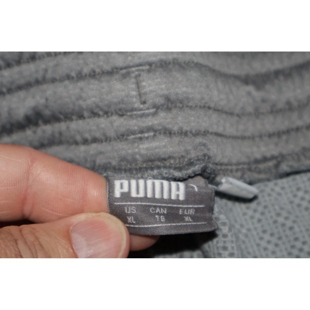 Puma Workout Shorts Mens XL Gray Athletic Gym Basketball Training W Pockets